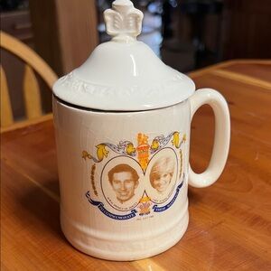 Vintage Charles and Diana Mug to Commemorate their Wedding